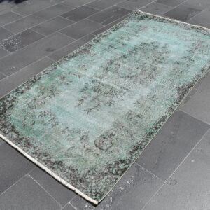 3.6 ft. x 6.9 ft. Vintage Overdyed Rug TR28003 Image 1