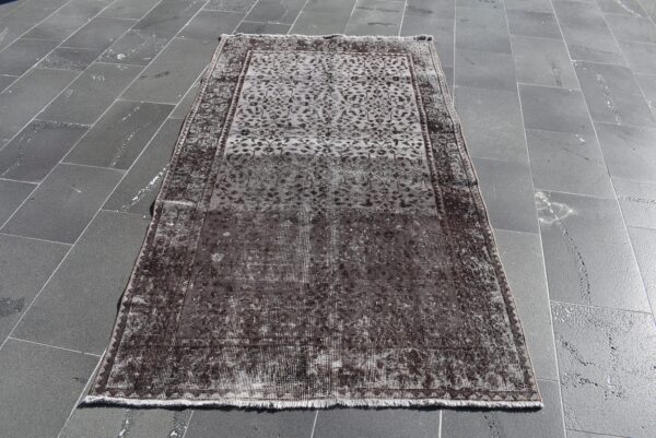 3.8 ft. x 6.9 ft. Vintage Overdyed Rug TR28033 Image 2