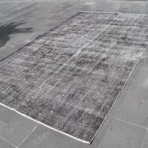 6.8 ft. x 11.1 ft. Vintage Overdyed Rug TR28173 Image 1