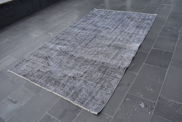 5.2 ft. x 8.6 ft. Vintage Overdyed Rug TR28233 Image 1
