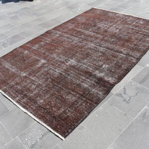 5.2 ft. x 8.6 ft. Vintage Overdyed Rug TR28243 Image 1