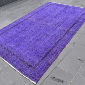5.4 ft. x 9.1 ft. Vintage Overdyed Rug TR28253 Image 1