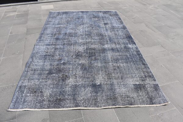 5.3 ft. x 9.2 ft. Vintage Overdyed Rug TR28293 Image 2