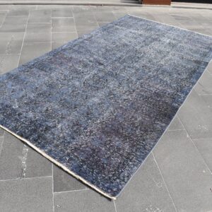 4.6 ft. x 8.9 ft. Vintage Overdyed Rug TR28383 Image 1