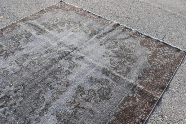 6.5 ft. x 11.1 ft. Vintage Overdyed Rug TR28473 Image 4