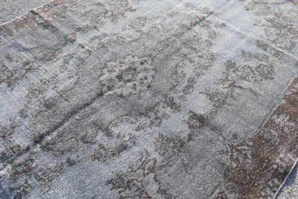 6.5 ft. x 11.1 ft. Vintage Overdyed Rug TR28473 Image 5