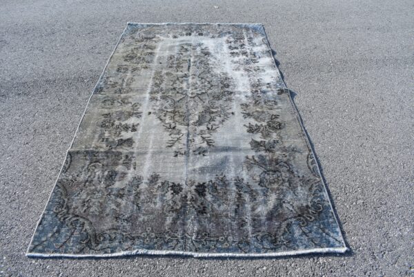 4.7 ft. x 8.4 ft. Vintage Overdyed Rug TR28513 Image 2