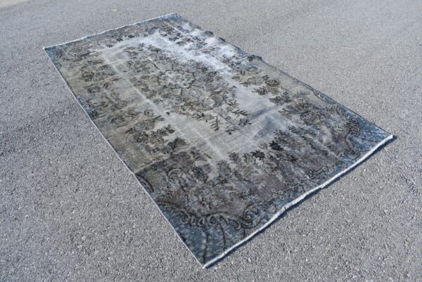 4.7 ft. x 8.4 ft. Vintage Overdyed Rug TR28513 Image 3
