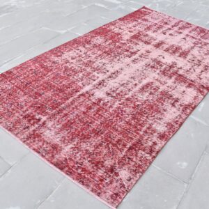 4.8 ft. x 8.6 ft. Vintage Overdyed Rug TR28633 Image 1