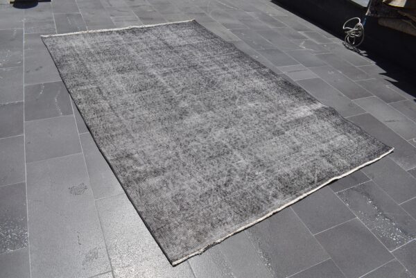 5.6 ft. x 8.6 ft. Vintage Overdyed Rug TR28663 Image 3