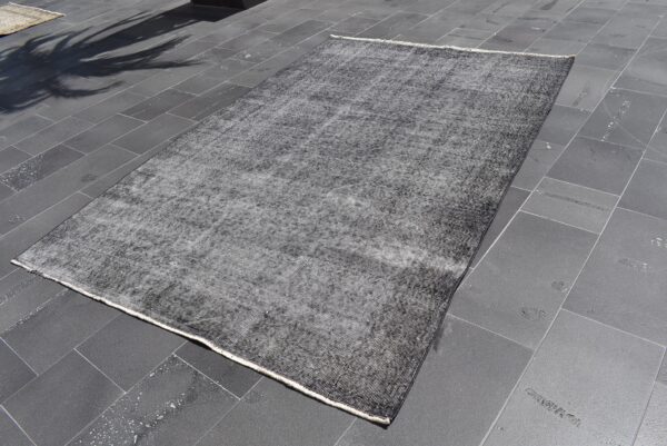 5.6 ft. x 8.6 ft. Vintage Overdyed Rug TR28663 Image 1
