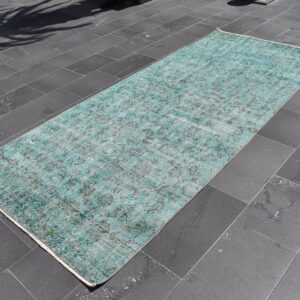3.9 ft. x 9.4 ft. Vintage Overdyed Rug TR28703 Image 1