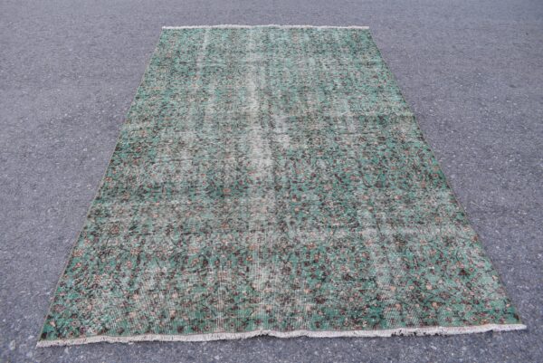 5.2 ft. x 8.4 ft. Vintage Overdyed Rug TR28753 Image 2