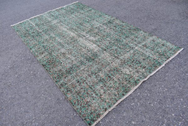 5.2 ft. x 8.4 ft. Vintage Overdyed Rug TR28753 Image 3