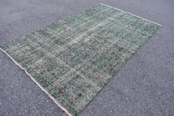 5.2 ft. x 8.4 ft. Vintage Overdyed Rug TR28753 Image 1