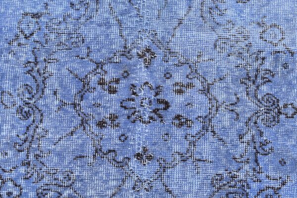 5.7 ft. x 9.4 ft. Vintage Overdyed Rug TR28903 Image 6