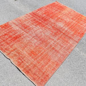 4 ft. x 7.1 ft. Vintage Overdyed Rug TR29053 Image 1