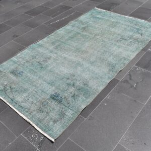 3.7 ft. x 6.9 ft. Vintage Overdyed Rug TR29083 Image 1