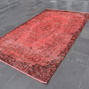 5.5 ft. x 9.2 ft. Vintage Overdyed Rug TR29153 Image 1