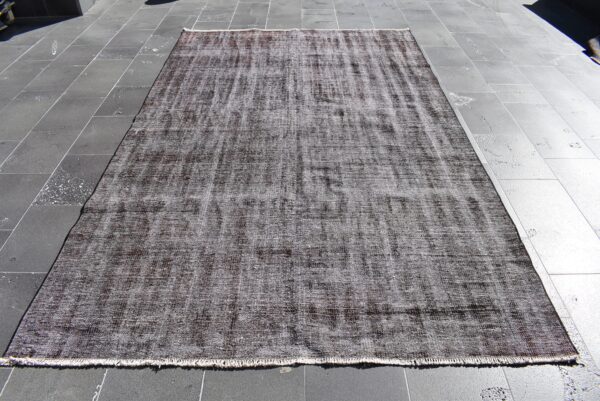 6 ft. x 9.9 ft. Vintage Overdyed Rug TR29163 Image 2