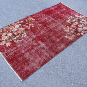 3.7 ft. x 6.6 ft. Vintage Overdyed Rug TR29243 Image 1