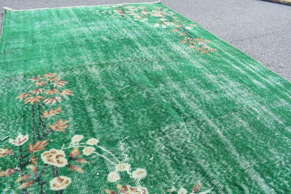5.1 ft. x 8.3 ft. Vintage Overdyed Rug TR29313 Image 5