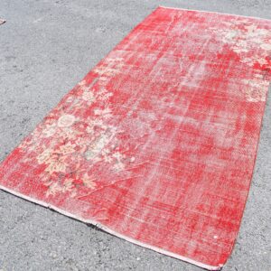 4.5 ft. x 8.8 ft. Vintage Overdyed Rug TR29373 Image 1