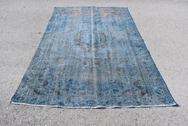 5.3 ft. x 9 ft. Vintage Overdyed Rug TR29483 Image 3