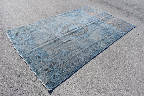 5.3 ft. x 9 ft. Vintage Overdyed Rug TR29483 Image 1