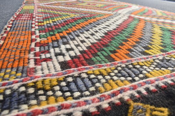 4.8 ft. x 9.7 ft. Vintage Kilim Rug TR59542 Image 5