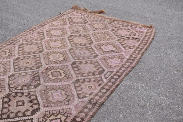 4.9 ft. x 12.5 ft. Vintage Kilim Rug TR59562 Image 4