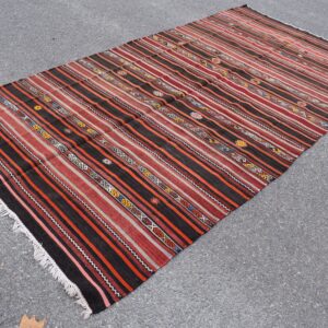 5.3 ft. x 10.5 ft. Vintage Kilim Rug TR59572 Image 1