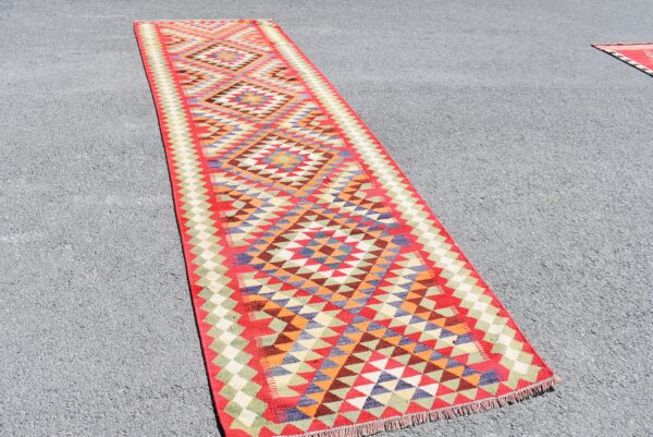 3.3 ft. x 11.4 ft. Vintage Kilim Rug TR59622 Image 2