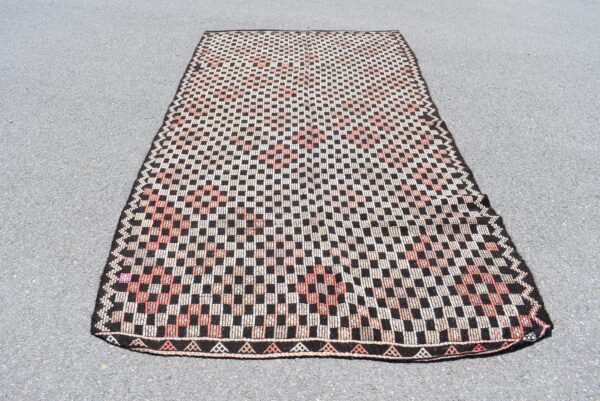 5.4 ft. x 10 ft. Vintage Kilim Rug TR59652 Image 2