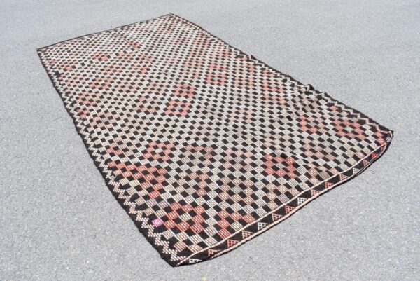 5.4 ft. x 10 ft. Vintage Kilim Rug TR59652 Image 3