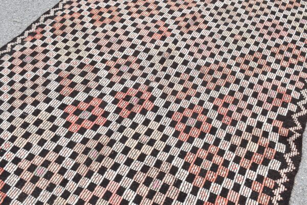 5.4 ft. x 10 ft. Vintage Kilim Rug TR59652 Image 5
