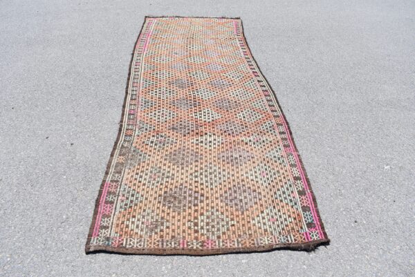 4.1 ft. x 11.8 ft. Vintage Kilim Rug TR59692 Image 2