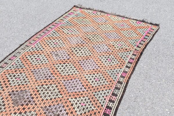 4.1 ft. x 11.8 ft. Vintage Kilim Rug TR59692 Image 4