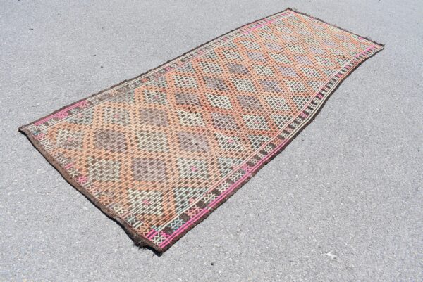 4.1 ft. x 11.8 ft. Vintage Kilim Rug TR59692 Image 1