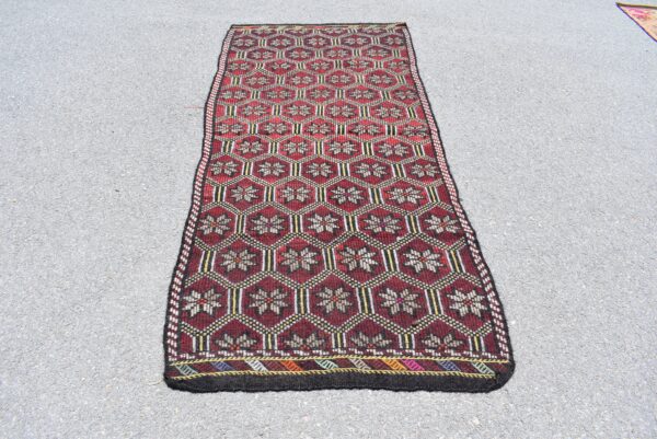 3.5 ft. x 7.7 ft. Vintage Kilim Rug TR59702 Image 2