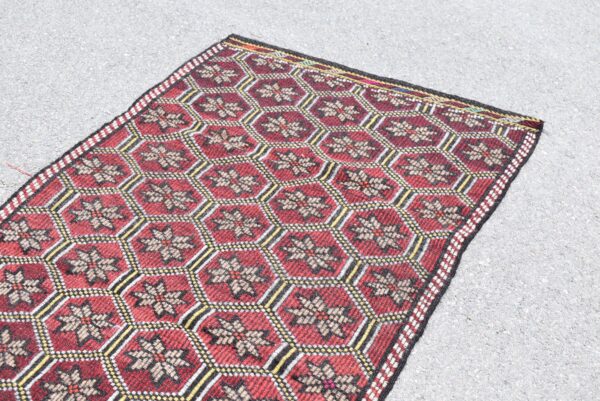 3.5 ft. x 7.7 ft. Vintage Kilim Rug TR59702 Image 4