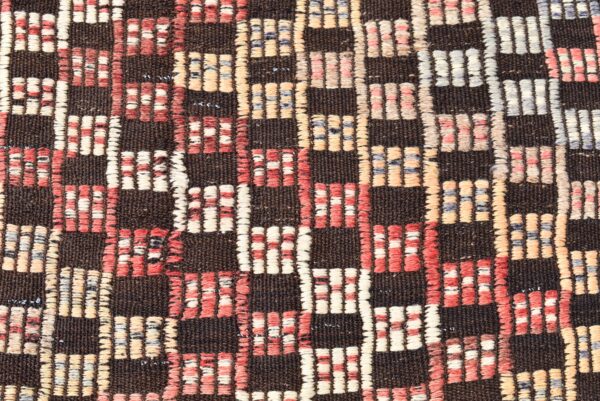 4.3 ft. x 12.1 ft. Vintage Kilim Rug TR59782 Image 6
