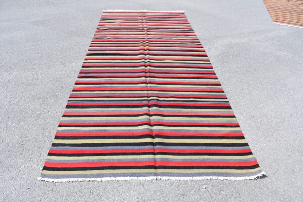 4.7 ft. x 11.6 ft. Vintage Kilim Rug TR59792 Image 2