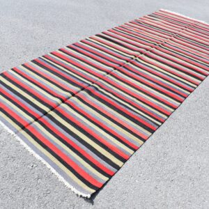 4.7 ft. x 11.6 ft. Vintage Kilim Rug TR59792 Image 1