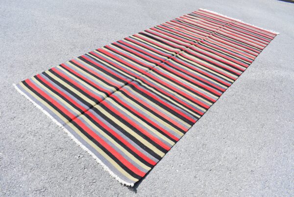 4.7 ft. x 11.6 ft. Vintage Kilim Rug TR59792 Image 1