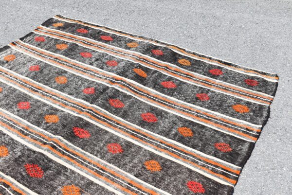 5.7 ft. x 8.9 ft. Vintage Kilim Rug TR59812 Image 4