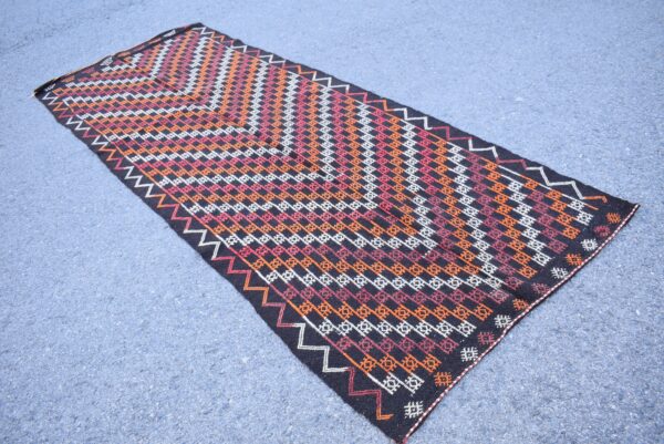 4 ft. x 10.4 ft. Vintage Kilim Rug TR59852 Image 2