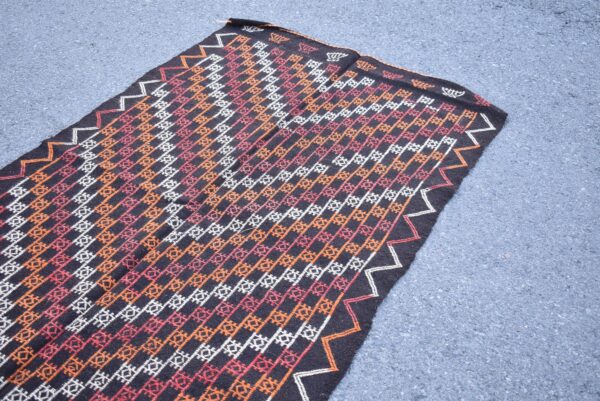 4 ft. x 10.4 ft. Vintage Kilim Rug TR59852 Image 4