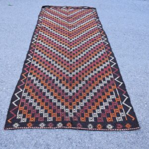 4 ft. x 10.4 ft. Vintage Kilim Rug TR59852 Image 1