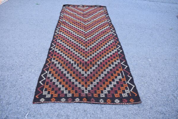 4 ft. x 10.4 ft. Vintage Kilim Rug TR59852 Image 1
